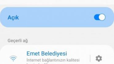 Emet Belediyemizden İlçede 4 Noktada Ücretsiz Wifi Hizmeti