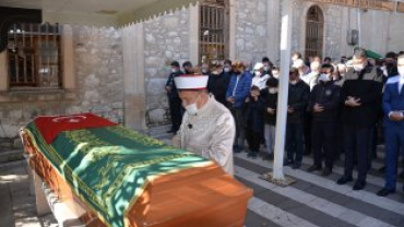 Emet İlçesinde vefat eden Kıbrıs Gazisi son yolculuğuna uğurlandı