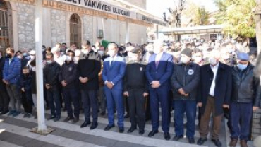 Emet İlçesinde vefat eden Kıbrıs Gazisi son yolculuğuna uğurlandı