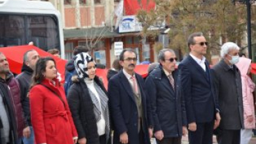 18 MART ŞEHİTLERİNİ ANMA VE ÇANAKKALE ZAFERİ GÜNÜNDE ŞEHİTLERİMİZE SAYGI YÜRÜYÜŞÜ DÜZENLENDİ..