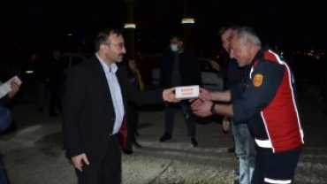 KANDİL SİMİDİ DAĞITIMI GERÇEKLEŞTİRİLDİ