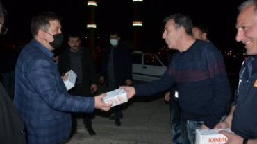 KANDİL SİMİDİ DAĞITIMI GERÇEKLEŞTİRİLDİ