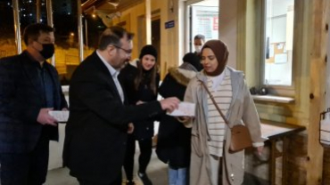 KANDİL SİMİDİ DAĞITIMI GERÇEKLEŞTİRİLDİ