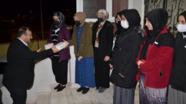 KANDİL SİMİDİ DAĞITIMI GERÇEKLEŞTİRİLDİ