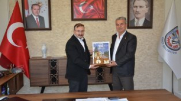 BELEDİYE BAŞKANLARIMIZDAN BAŞKANIMIZA ZİYARET