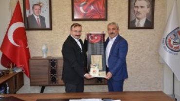 BELEDİYE BAŞKANLARIMIZDAN BAŞKANIMIZA ZİYARET