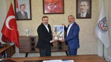 BELEDİYE BAŞKANLARIMIZDAN BAŞKANIMIZA ZİYARET
