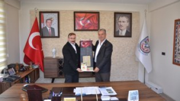 BELEDİYE BAŞKANLARIMIZDAN BAŞKANIMIZA ZİYARET