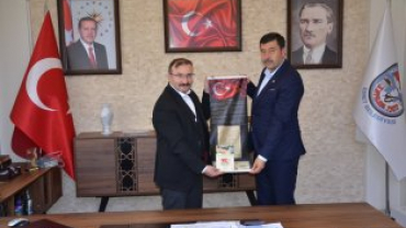 BELEDİYE BAŞKANLARIMIZDAN BAŞKANIMIZA ZİYARET