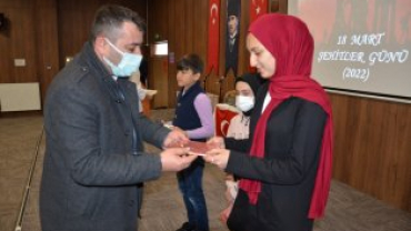 18 MART ÇANAKKALE ŞEHİTLERİNİ ANMA PROGRAMI GAZİKEMAL İLKÖĞRETİM OKULU KONFERANS SALONUNDA GERÇEKLEŞTİRİLDİ...