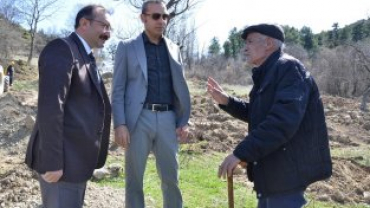 Emet Küreci Elmasını Geliştirme Adına Yeni Fidanlar Toprakla Buluştu