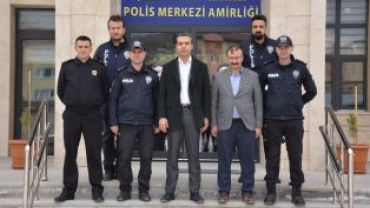 POLİS HAFTASINDA EMNİYETİMİZE ZİYARET