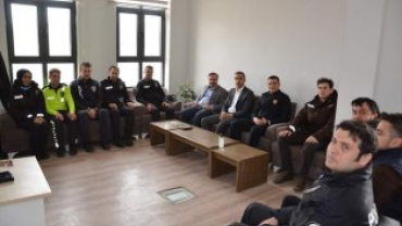 POLİS HAFTASINDA EMNİYETİMİZE ZİYARET