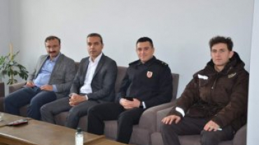 POLİS HAFTASINDA EMNİYETİMİZE ZİYARET