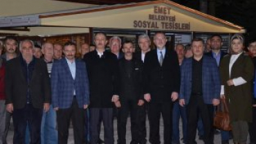 CUMHUR İTTİFAKI İFTARDA BULUŞTU