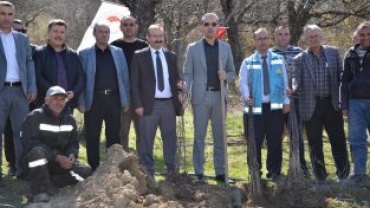 Emet Küreci Elmasını Geliştirme Adına Yeni Fidanlar Toprakla Buluştu