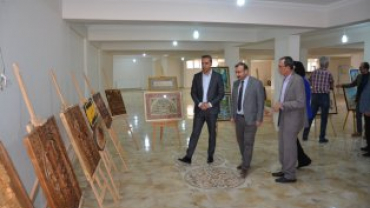 EMETLİ SANATÇILAR RESİM VE EL SANATLARI SERGİSİ AÇILDI...