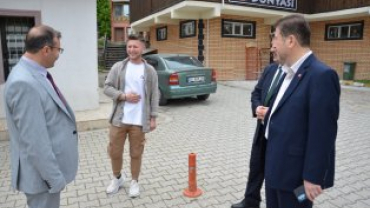 Bayram vesilesiyle her daim görevleri başında olan itfaiye ve Hamam personelimizle bayramlaştık.