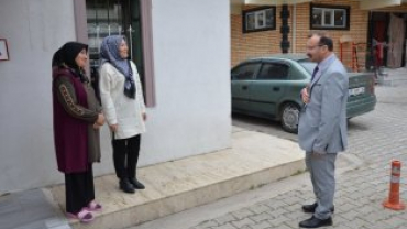 Bayram vesilesiyle her daim görevleri başında olan itfaiye ve Hamam personelimizle bayramlaştık.