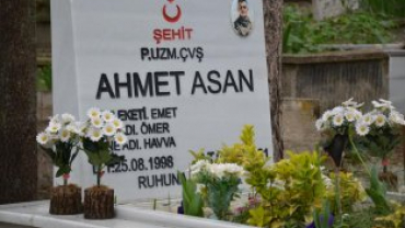 P.UZMAN ÇAVUŞ AHMET ASAN,ŞEHADETİNİN YIL DÖNÜMÜNDE UNUTULMADI...