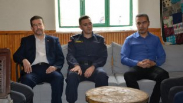 İlçe Protokolü Bayram Öncesi Şehit Ailelerimize Görevlerini Yerine Getirdi