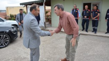 Bayram vesilesiyle her daim görevleri başında olan itfaiye ve Hamam personelimizle bayramlaştık.