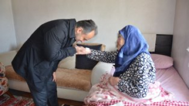 BAŞKAN AKTAŞ'TAN VEFA ZİYARETİ