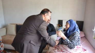 BAŞKAN AKTAŞ'TAN VEFA ZİYARETİ