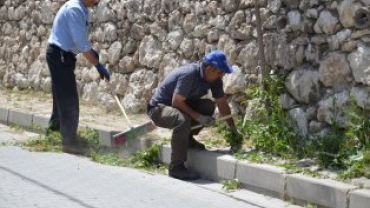 BELEDİYEMİZ SAHADA