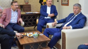 MHP MECLİS İDARE AMİRİ HABERAL VE MİLLETVEKİLİ ERBAŞ İLÇEMİZDEYDİ