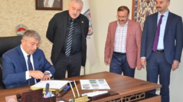 MHP MECLİS İDARE AMİRİ HABERAL VE MİLLETVEKİLİ ERBAŞ İLÇEMİZDEYDİ