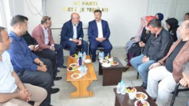 KISA BİR SÜRE ÖNCE AK PARTİ KÜTAHYA İL BAŞKANLIĞINA ATANAN AK PARTİ KÜTAHYA İL BAŞKANI MUSTAFA ÖNSAY İLÇEMİZE GELDİ.
