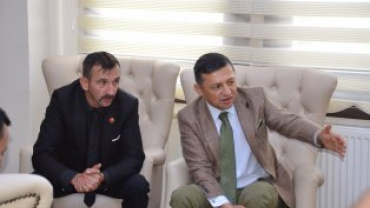 MHP MECLİS İDARE AMİRİ HABERAL VE MİLLETVEKİLİ ERBAŞ İLÇEMİZDEYDİ