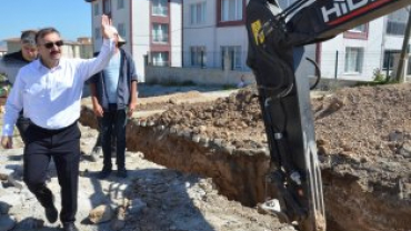 Alt Yapı Çalışmalarına Bayramda Ara Verilecek