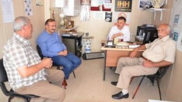 ESKİ AK PARTİ İLÇE BAŞKANLARIMIZA ZİYARET