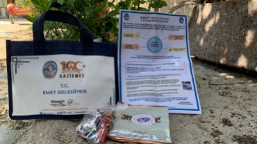 BELEDİYE EKİPLERİ KURBAN BAYRAMI ÖNCESİ HER EVE ULAŞIYOR