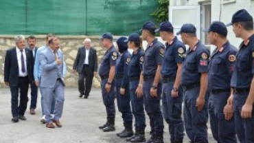 İlçe Protokolümüz İlçe Jandarma Komutanlığını Ziyaret Ederek, Güvenlik Güçlerimiz İle Bayramlaştı...