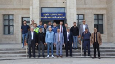 Bayramlaşma Programı İlçe Emniyet Müdürlüğümüzde Devam Etti