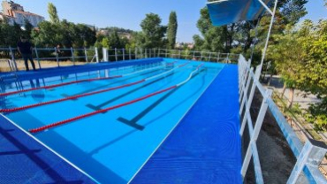 EMET PORTATİF YÜZME HAVUZUNDA SONA DOĞRU