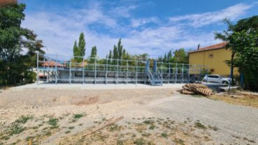 EMET PORTATİF YÜZME HAVUZUNDA SONA DOĞRU