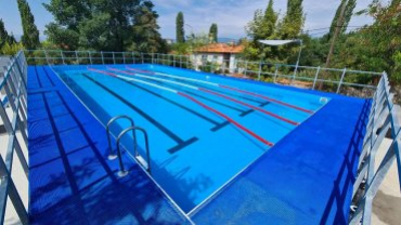 EMET PORTATİF YÜZME HAVUZUNDA SONA DOĞRU