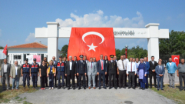 CEVİZDERE ZAFERİMİZİN 100. GURUR YILINDA ŞEHİTLERİMİZİ ANDIK