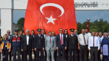 CEVİZDERE ZAFERİMİZİN 100. GURUR YILINDA ŞEHİTLERİMİZİ ANDIK