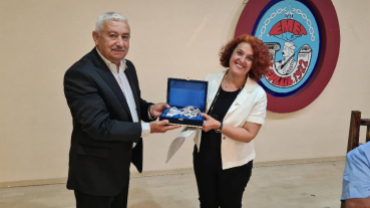 EMET MÜDAFA-İ VATAN CEMİYETİ REİSİ VE EMET MİLLİ MÜFREZESİ KOMUTANI DR. FAZIL BEY KONFERANSI YAPILDI