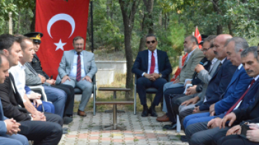 CEVİZDERE ZAFERİMİZİN 100. GURUR YILINDA ŞEHİTLERİMİZİ ANDIK