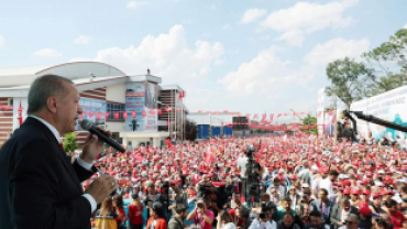 Emet'ten Cumhurbaşkanı Programına Yoğun Katılım