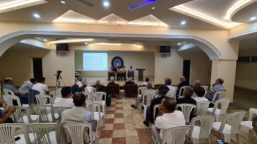 EMET MÜDAFA-İ VATAN CEMİYETİ REİSİ VE EMET MİLLİ MÜFREZESİ KOMUTANI DR. FAZIL BEY KONFERANSI YAPILDI