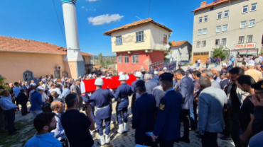 VEFAT EDEN KIBRIS GAZİMİZ TÖRENLE UĞURLANDI