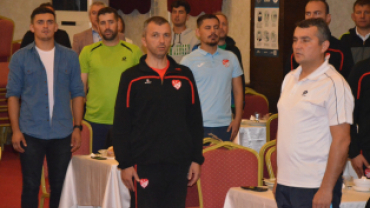 PROGRAM SAYGI DURUŞU İSTİKLAL MARŞIMIZIN OKUNMASI VE PROTOKOL KONUŞMALARI İLE BAŞLADI...