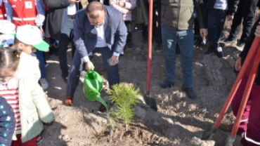 11 Kasım Fidan Dikim Gününde Emet'e 12 Bin Fidan